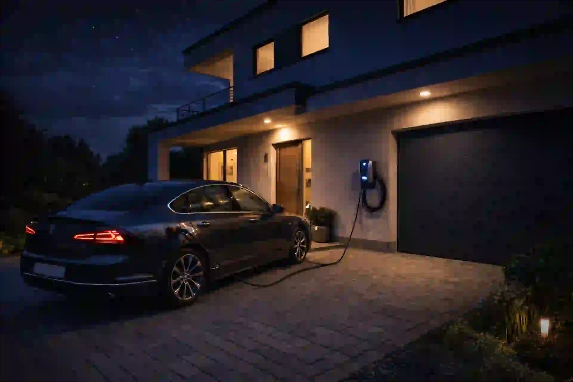 Installation borne de recharge à Le Breuil-en-Bessin